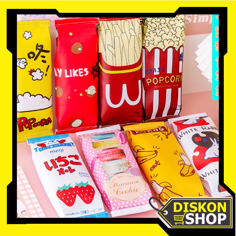 

Diskon Shop - S5823 Kotak Pensil Anak Fashion Unik / Tempat Pensil Fashion Jepang / Kotak Pensil Lucu / Kotak Pensil Anak Motif Snack