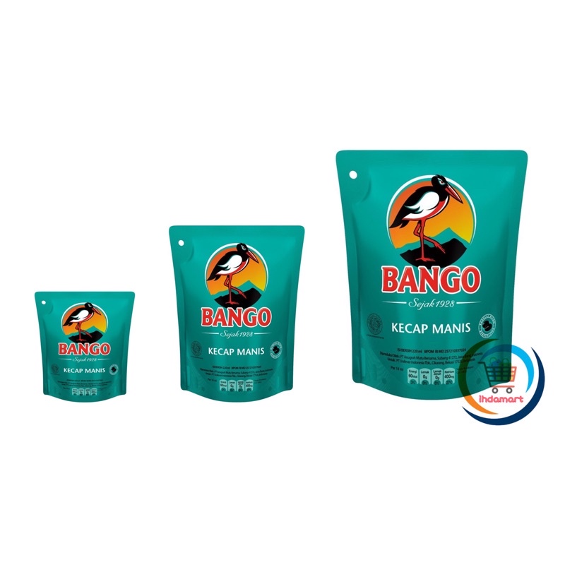 

Kecap Bango Refill 60 ml / 210 ml / 520 ml