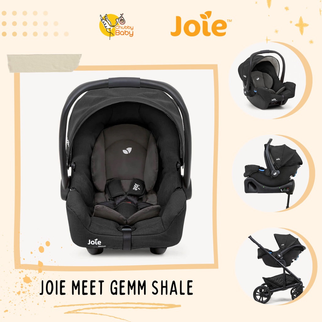 Joie Gemm Infant Car Seat - SHALE | Dudukan Mobil Bayi