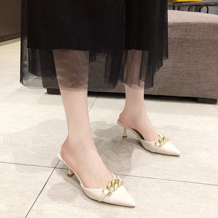 [LC] 1329 Sepatu Wanita Heels Hak Q19 ELEGAN CANTIK Pesta Keren Trend Kualitas Bagus Impor