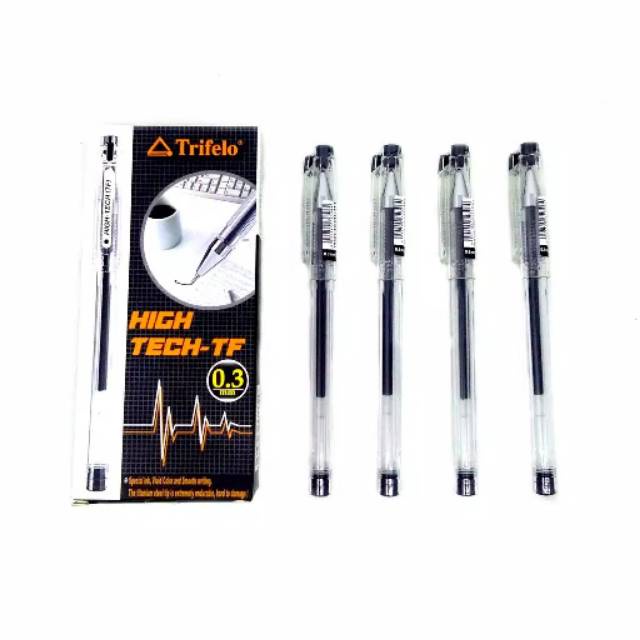 

TOKO RAHAYU - (ISI 12) PEN HITECH TRIFELO HITAM 0.3MM