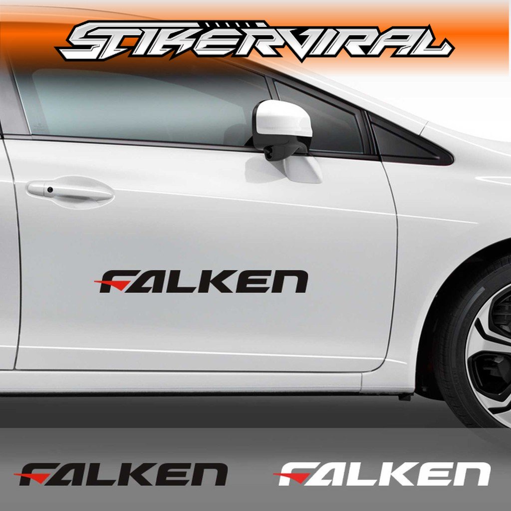 sticker falken sticker mobil stiker logo falken stiker mobil brio stiker mobil honda jazz stiker hon