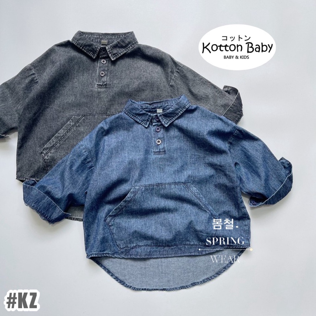 1-5thn | Kemeja Korea Formal Kaos Oversize Anak Laki-laki Pakaian Bayi KQHZ catalog KZ