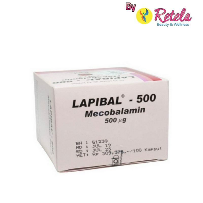 LAPIBAL 500MCG 1 BLISTER 10 KAPSUL