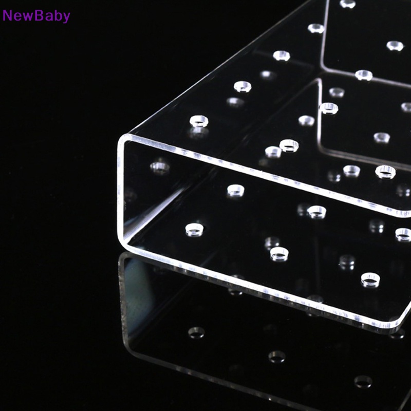 Newbaby Tempat Kue Lolipop Display Stand 15lubang Akrilik Bening Tempat Permen ID