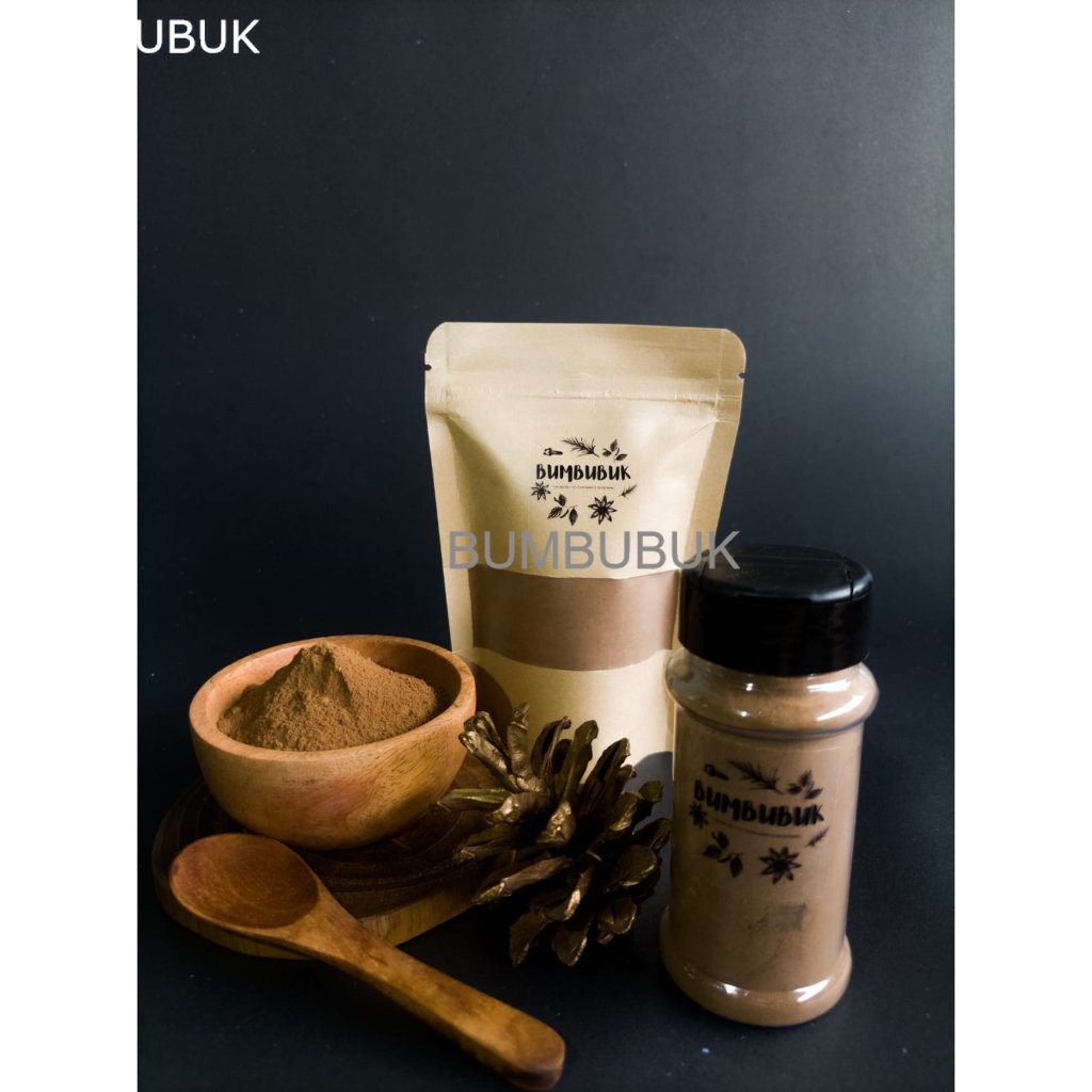 

Bumbubuk Kayu Manis Bubuk Murni 45gr 90gr / Cinnamon Powder / Rempah