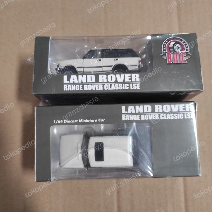 BM CREATIONS 1992 LAND ROVER RANGE ROVER CLASSIC LSE - WHITE SND27