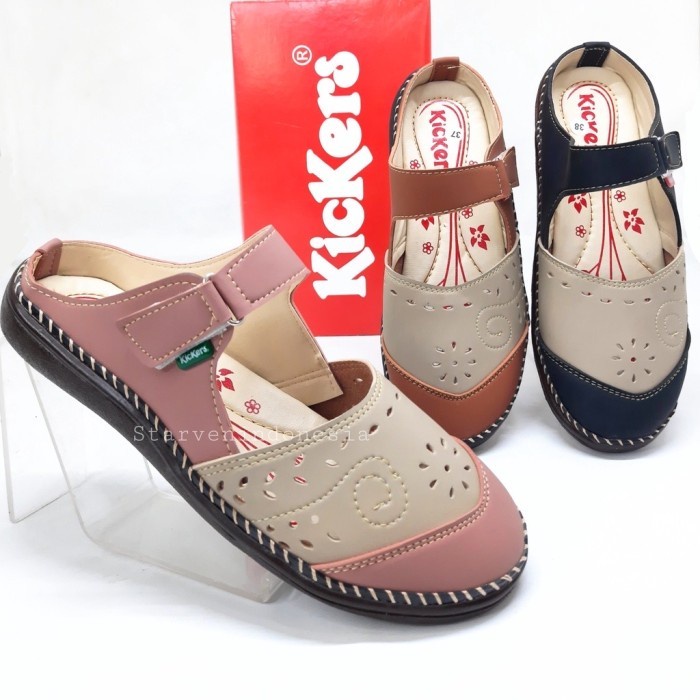 SANDAL WANITA TERBARU - SANDAL SEPATU WANITA SELOP BRANDED