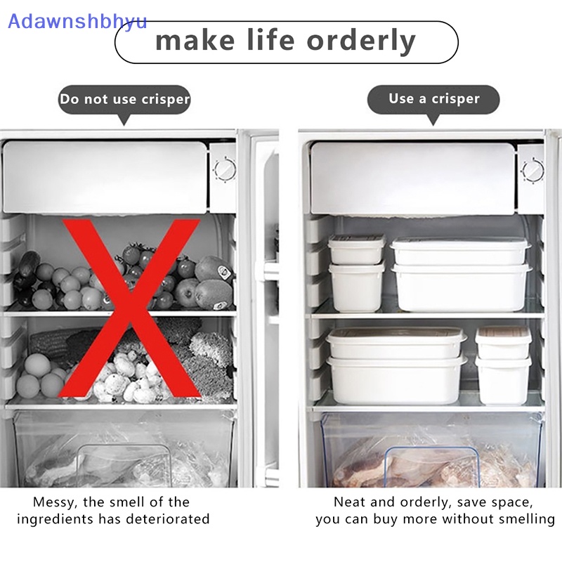 Adhyu Lunch Box Kulkas Buah Sayur Fresh-Keeping Box Food Heag Container ID