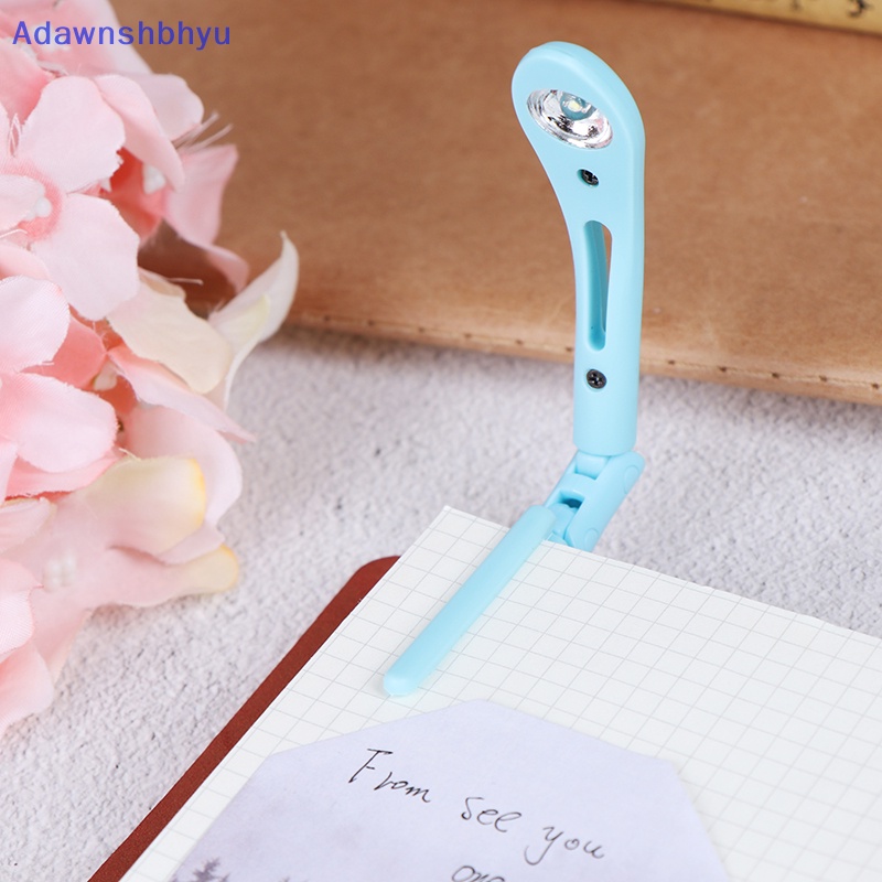 Adhyu Lampu Baca Led Mini Portable Pelindung Mata Led Night Light Book Light Dengan Klip ID