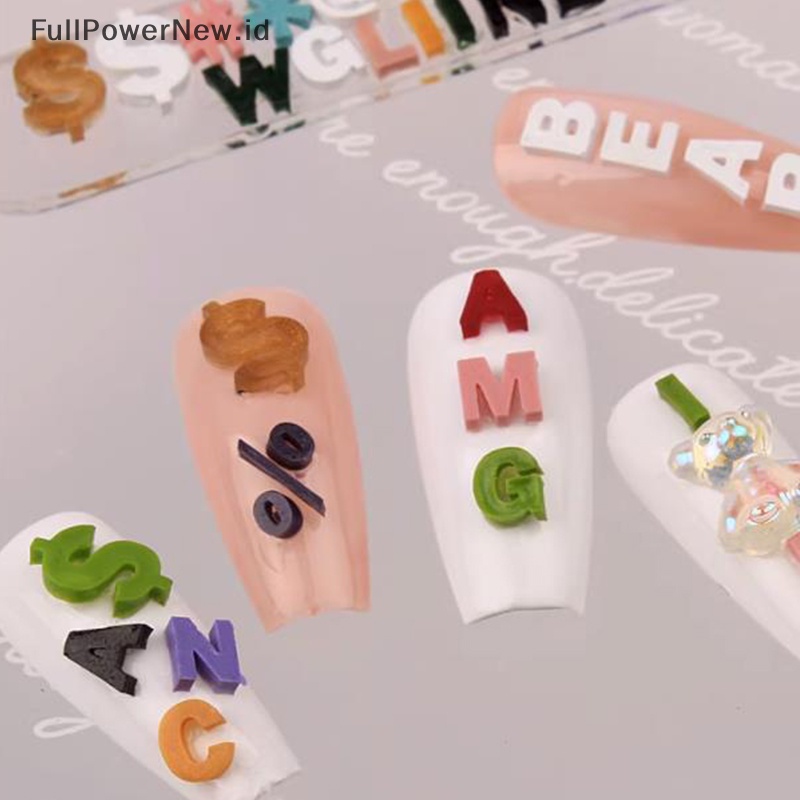 Power Mini Resin Epoxy Casg Cetakan Silikon 3D Nail Art Moulds DIY Craft Making ID