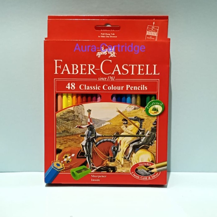 

Pensil Warna faber-Castell 48 Warna Classik - warna/colour