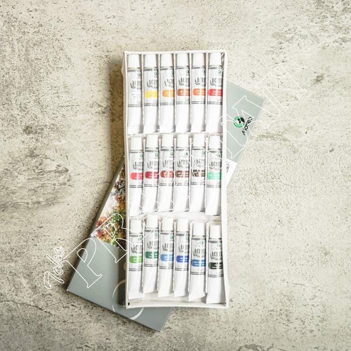 

Maries Acrylic Color / cat akrilik set 18 warna