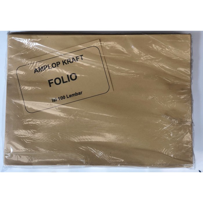 

Amplop coklat polos Folio - No Seal