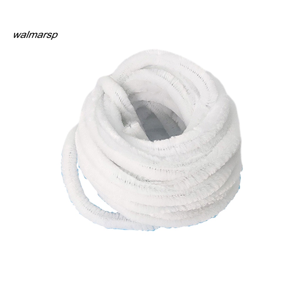 Walmarsp 1roll Stik Twist Soft Touch Super Padat Mewah Handmade Berbagai Bentuk DIY Berbulu Tidak Menyusut Bunga Model Miniatur Bahan Kerajinan