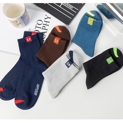 PA Kaos Kaki Polos Sport Pendek Ankle Socks Motif Hipster Unisex SS249