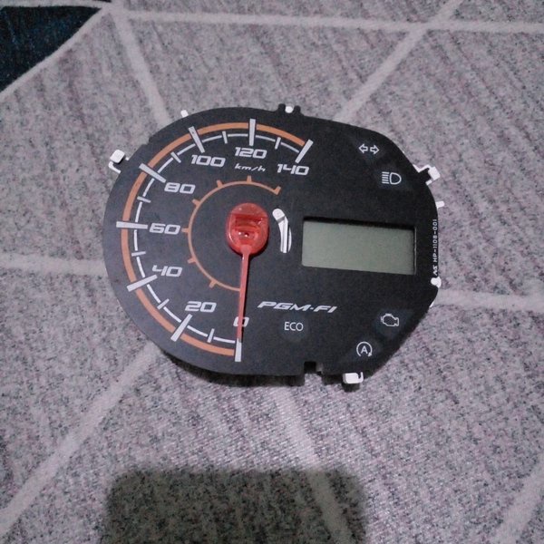 Mesin speedometer spidometer kilometer Beat New Beat Eco digital original copotan
