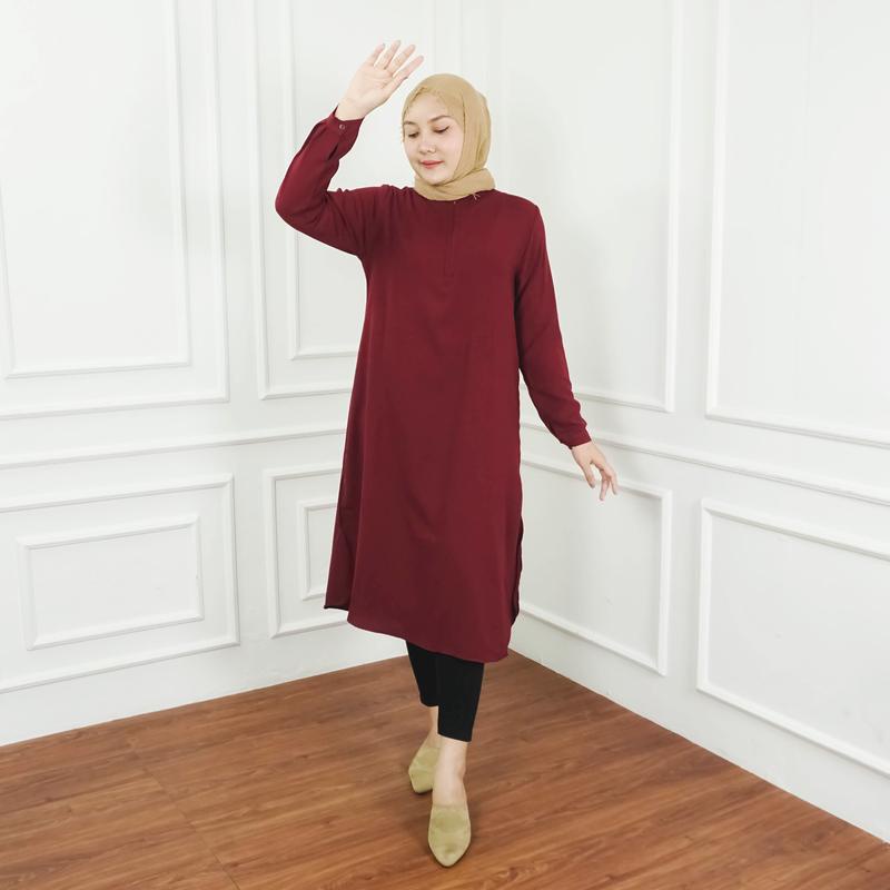 Tunik Yasmin (Wolly Crepe) - CALAMBY