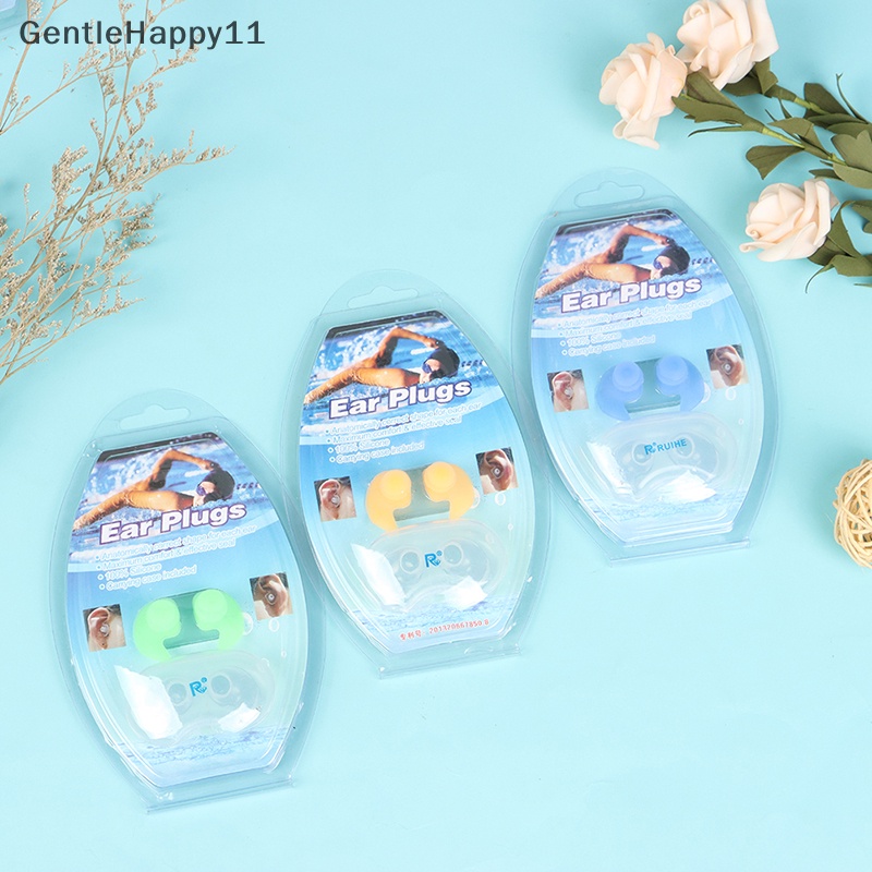 Gentlehappy Penyumbat Telinga Renang Anak Dewasa Profesional Anti Air Plug Telinga Kolam Renang id