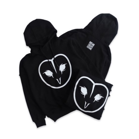 JACKET HOODIE DREAMBIRDS | CLASSIC BLACK HOODIE