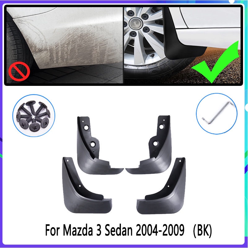 Flaps Lumpur Mobil Untuk Mazda 3bk Saloon Sedan 2004~2009 2005 2006 2007 2008 Mudguard Splash Guards Fender Mudflaps Aksesoris Mobil