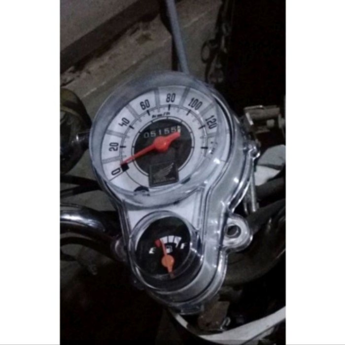 Mika kaca speedometer kilometer scoopy karbu lama