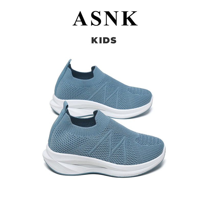 [GROSIR][COD] SEVEN_DAY SEPATU ANAK RAJUT SNEAKERS ANAK-ANAK UNTUK USIA 3-12 TAHUN / ANAK LAKI-LAKI &amp; PREMPUAN WM2323 BIRU
