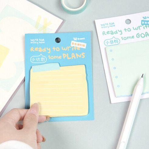 [MIDORI] 30Lembar READY TO WRITE SOME IDEAS Memo Pad Note Paper Notepad - C0040