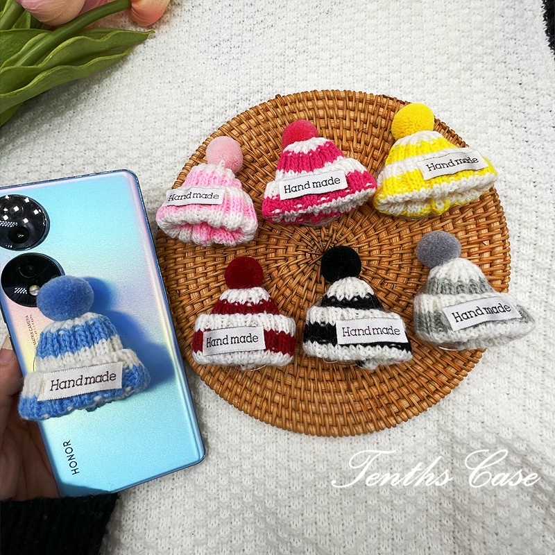 Wol Gaya Topi Ponsel Pemegang Teleskopik Desktop Malas Ring Gesper Airbag Bracket INS Simple Phone Holder Untuk IPhone Android Phone Case