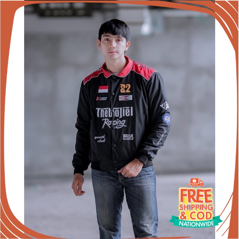 JAKET VINTAGE OOTD FESTIVAL REMAJA/ Jaket Pria - Jaket Nascar Racing - Jaket Vintage Nascar - Jaket 