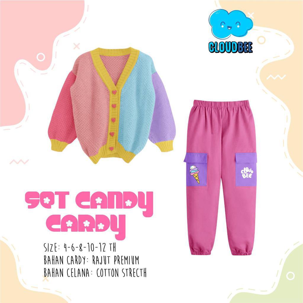 Set Candy Cardy Cloudbee