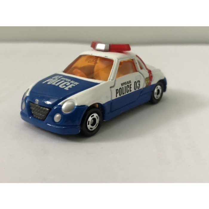 diecast mobil tomica daihatsu copen 2001 no 15 edisi polisi