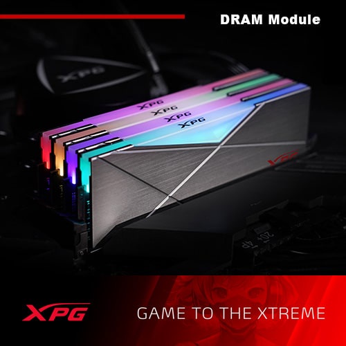 XPG SPECTRIX D50 DDR4 3600MHz 8GB (1X8GB) - RAM RGB Single Channel