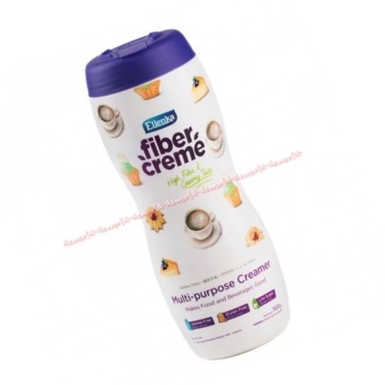 Ellenka Fiber Cream Botol 168gr Serat Pangan Rendah Kalori Dalam Bentuk Cremer Elenka Pengganti Santan Kelapa