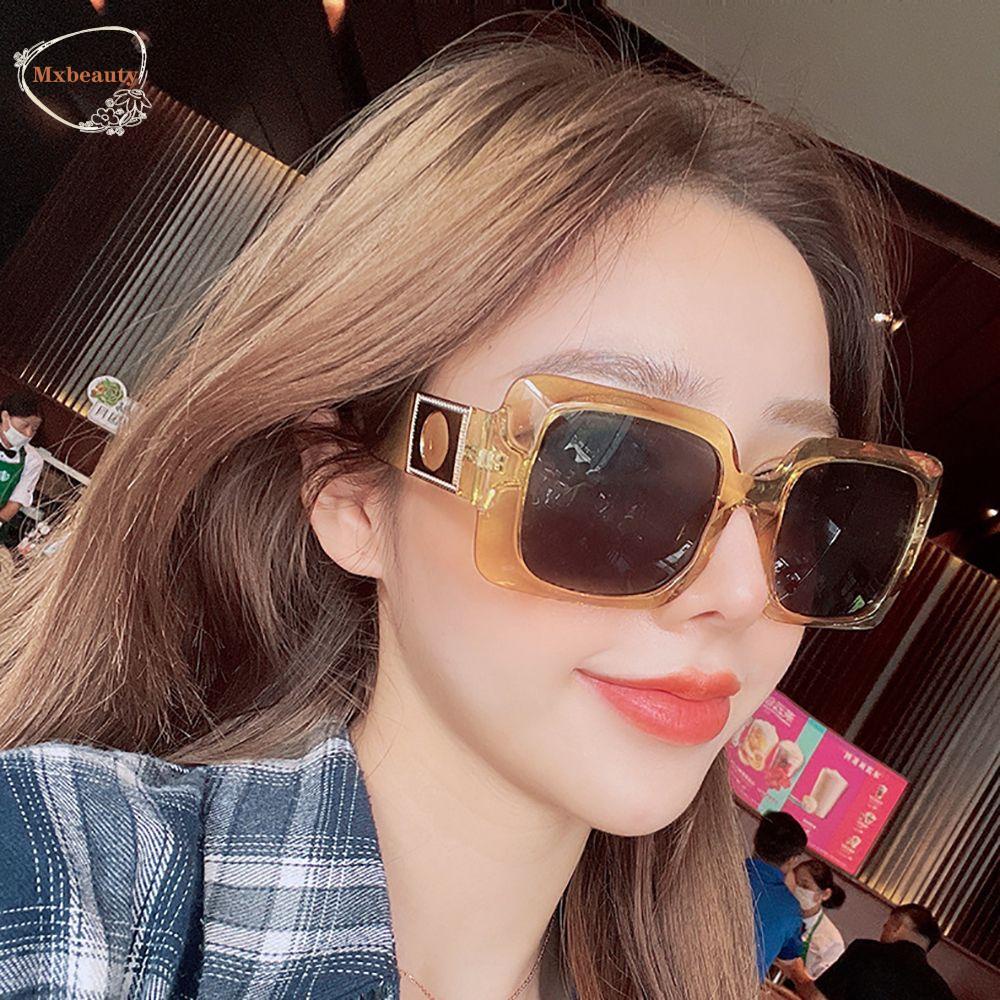 MXBEAUTY Square Sunglasses Protection Glasses Kacamata Jelly Warna Korea Pria Kacamata Anti Radiasi Untuk Wanita Sale Kacamata Kaca Anti Radiasi Wanita Kacamata