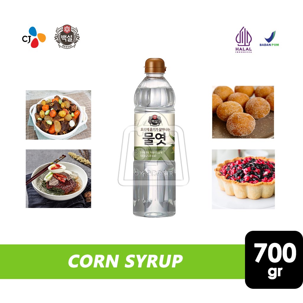 

Sirup Jagung Korea Corn Syrup CJ Beksul Mulyeot Halal (Botol Ijo 700gr)