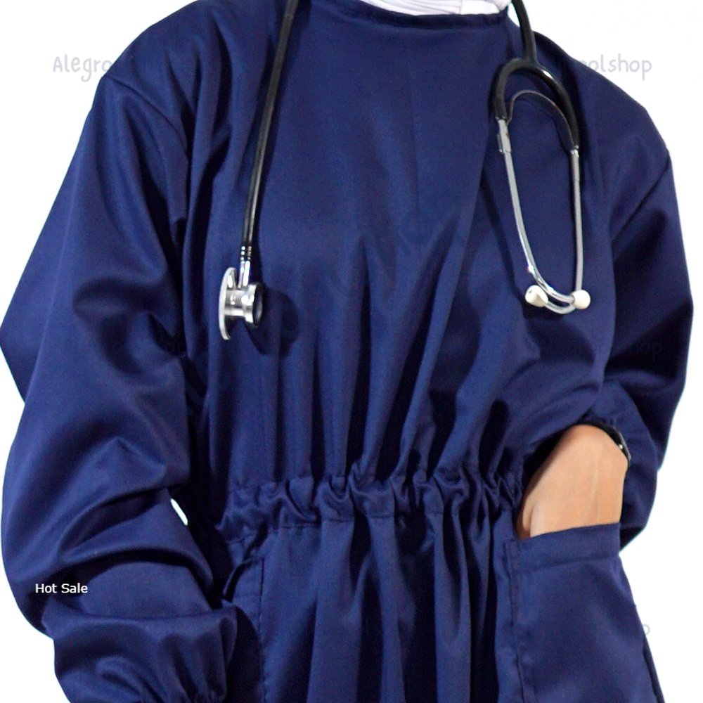 Surgical Gown Katun Jepang Premium 'Model Kerut' Voll.01