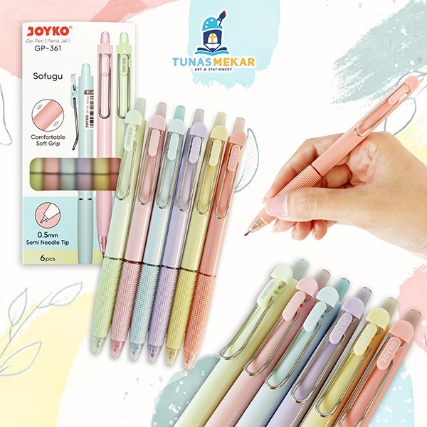 

Gel Pen Pulpen Pena Joyko GP-361 Sofugu Gel 0.5 mm