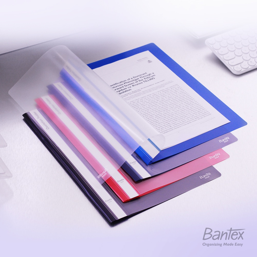 

[BMS Bekasi] Bantex Business File / Map Plastik / Snel Hecter / Trendy Quotation Folder Folio Isi 12 Pcs - 3224