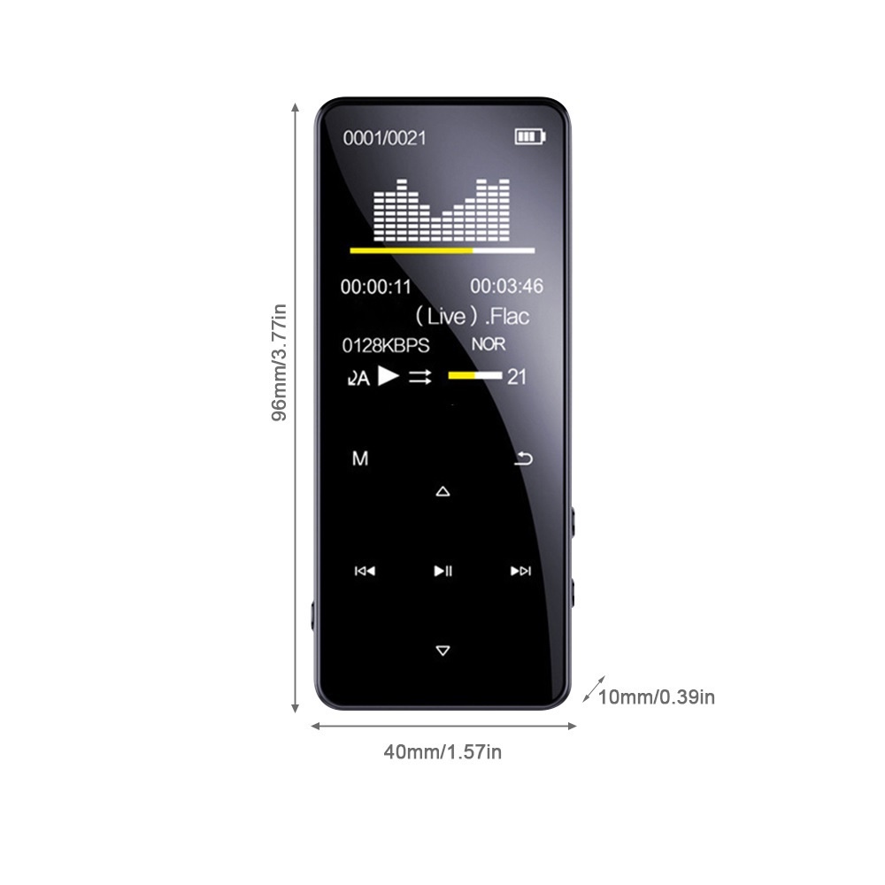 MROBO A6 8GB - MP3 MP4 Digital Audio Player Lossless HD FLAC