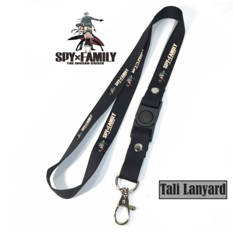 

lanyard SPY X FAMILY lanyard ANIME gantungan kunci name tag id card kartu nama / tali lanyard gantungan leher fullprint