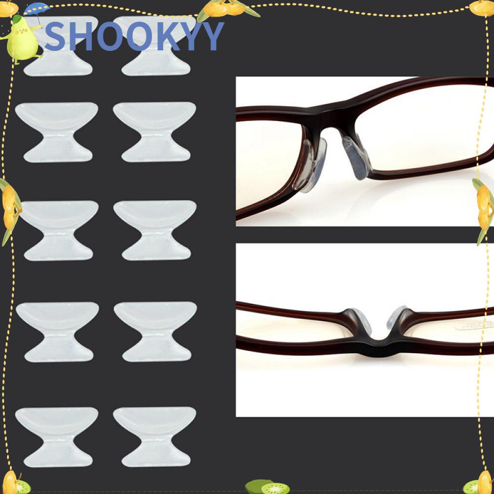 CHOOKYY 5pasang Nose Pad Kacamata Berguna Spectacles Anti Slip