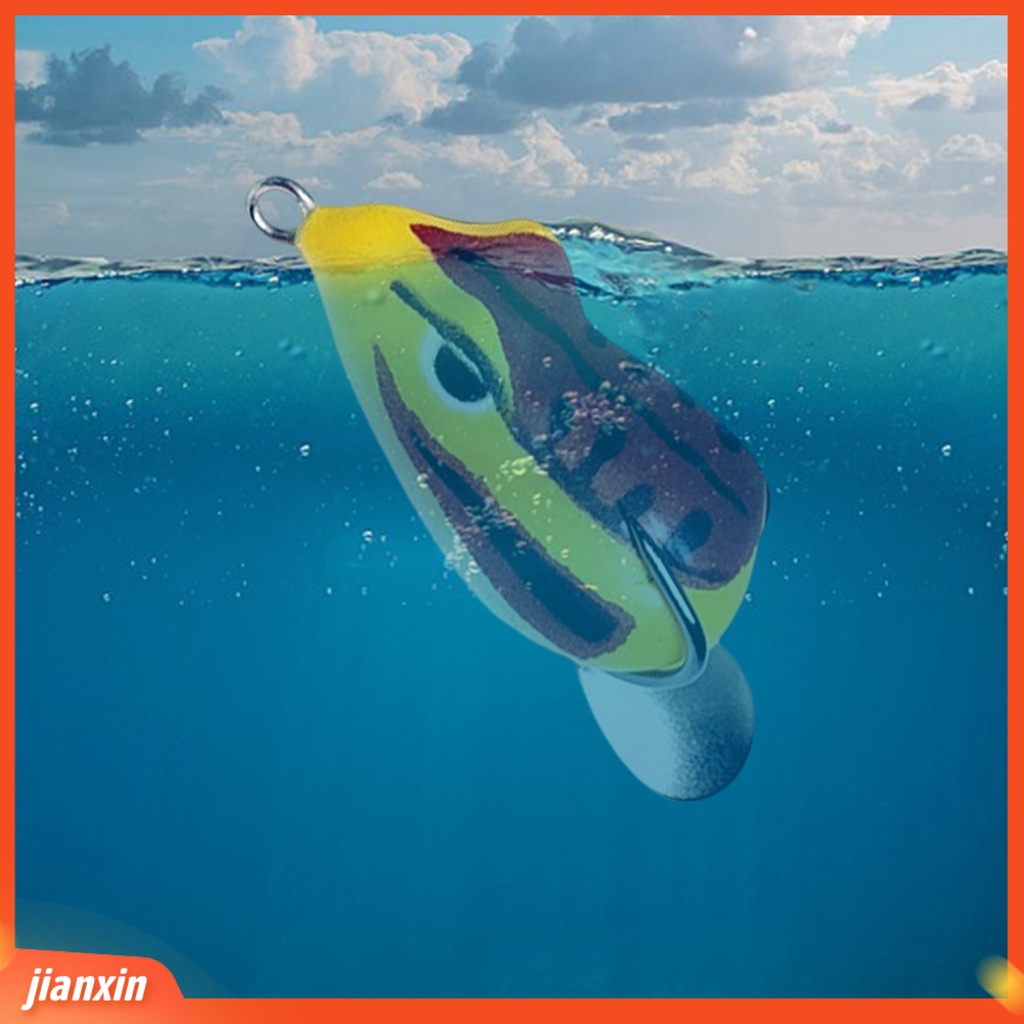 (In Stock) 3.5cm /6g Umpan Ikan Umpan Penembus Kuat Fishing Tackle Tajam Mini Thunder Katak Kait Ganda Ikan Lembut Umpan Buatan Untuk Pecinta Memancing