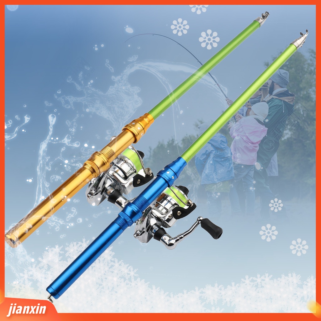 (In Stock) Joran Pancing Laut Tangan Mini Portabel Detachable Telescopic Ice Raft Fish Pole