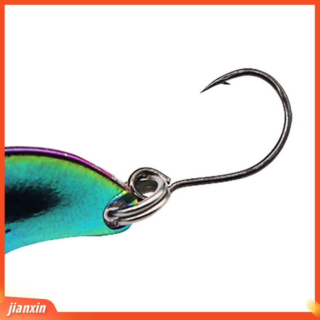 (In Stock) 5Pcs 28mm Mini Getar 3D Mata Memancing Umpan Logam Umpan Palsu Untuk Outdoor