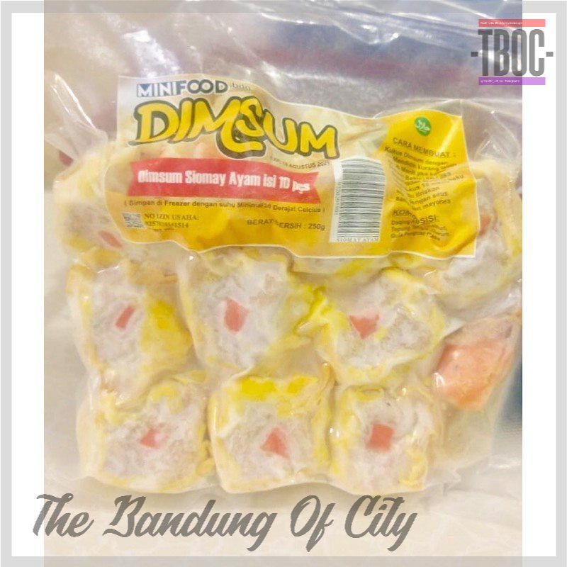 

MINIFOOD BANDUNG DIMSUM SIOMAY AYAM ISI 10 TERBARU
