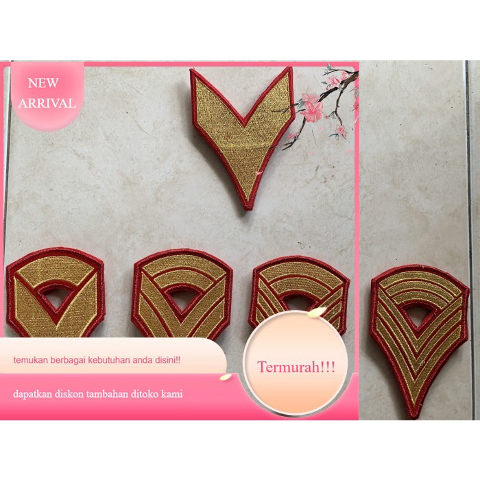 Pangkat Sevron PDH peniti Akmil Akpol - Pratar