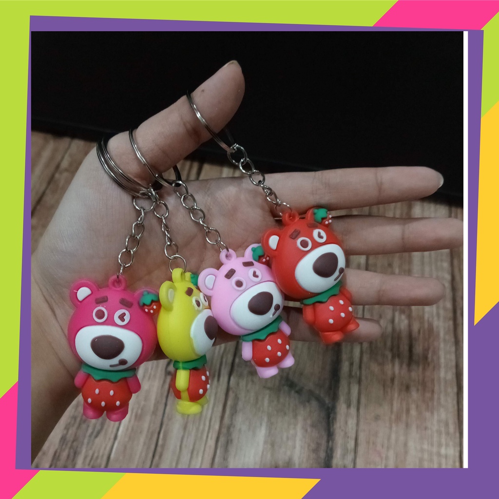 5112 / Gantungan kunci  karakter lucu [ isi 12pcs ]