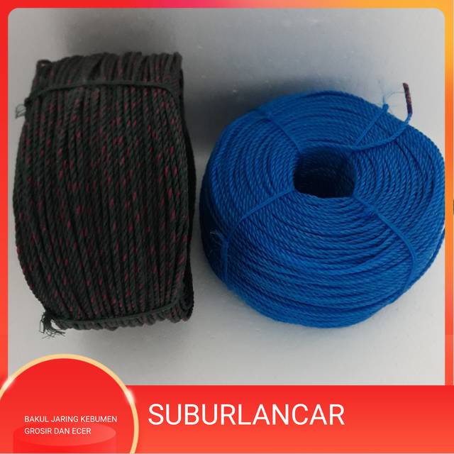 tali tambang tampar  plastik 3 mm panjang 200 m