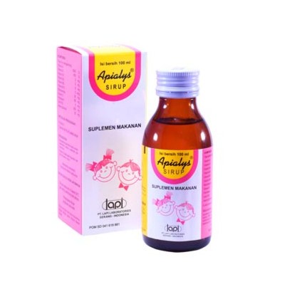 SUPLEMEN MAKANAN ANAK | SIRUP ANAK | MENINGKATKAN NAFSU MAKAN ANAK |  APIALYS SIRUP